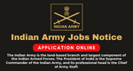 Indian Army Recruitment : Apply online for Various post | Check complete details here